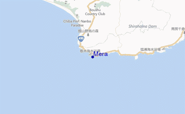 Mera location map