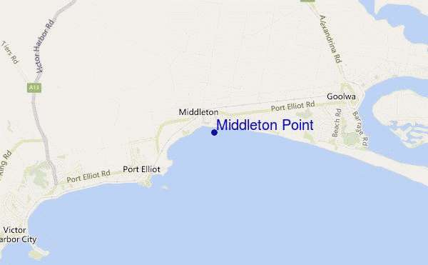 Middleton Point location map
