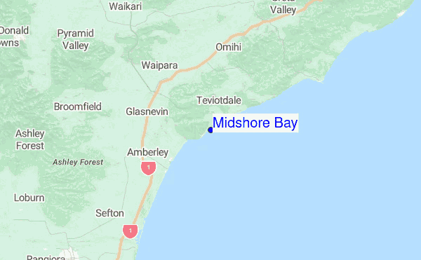 Midshore Bay Location Map