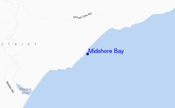 Midshore Bay location map