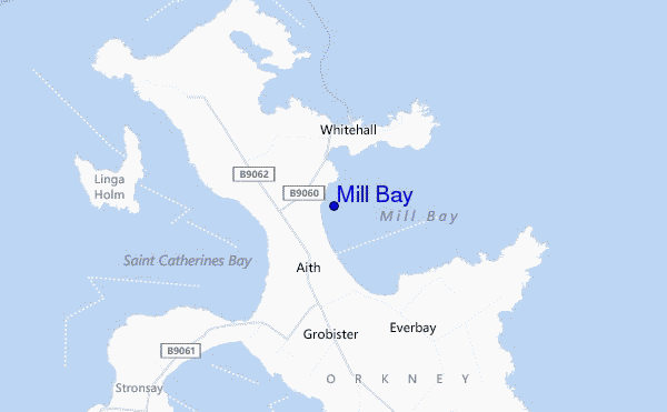Mill Bay location map