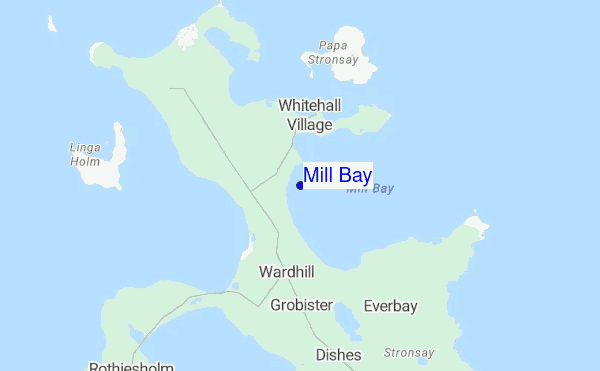 Mill Bay location map