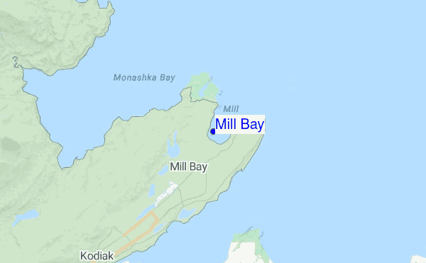 Mill Bay location map