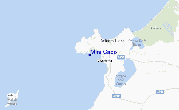 Mini Capo location map
