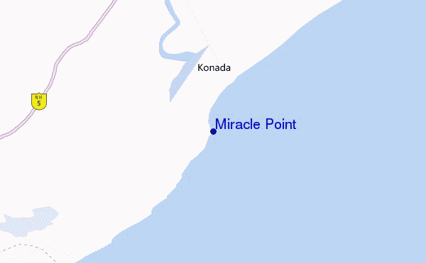 Miracle Point location map