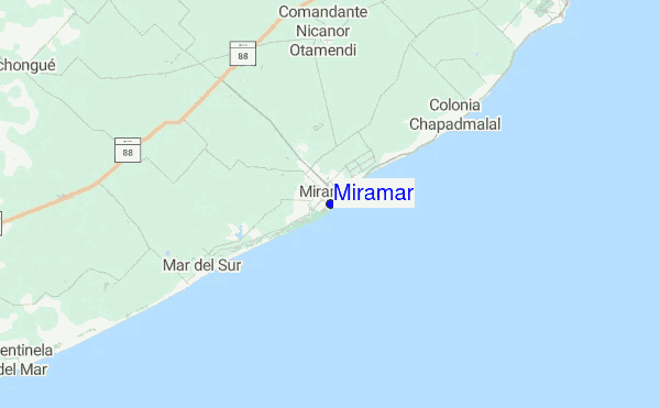 Miramar Location Map