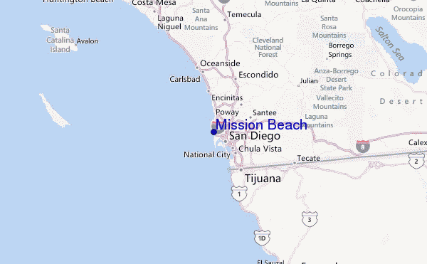 Tide Chart Mission Beach