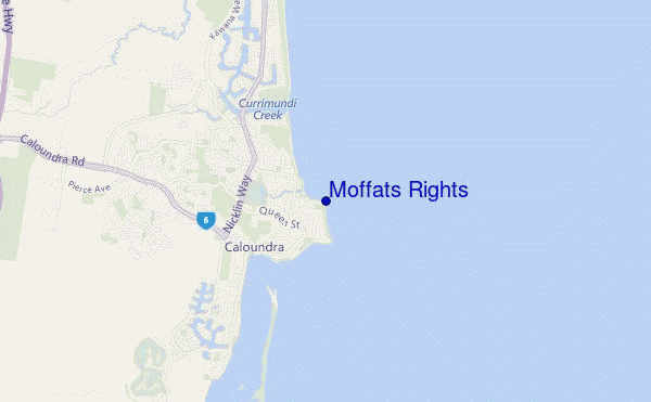 Moffats Rights location map
