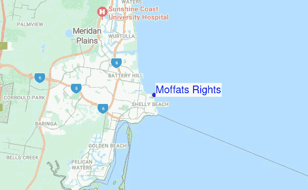 Moffats Rights location map