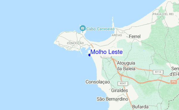 Molho Leste location map