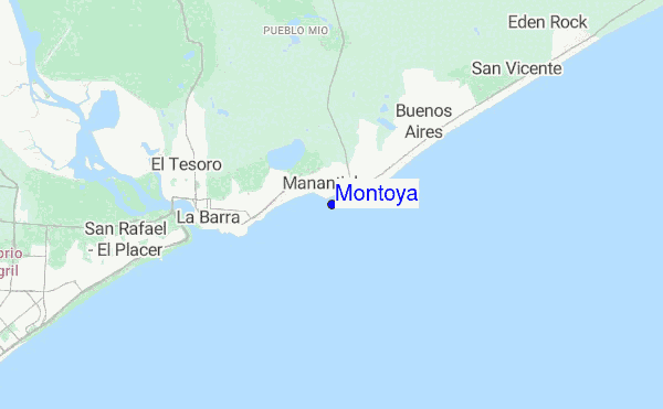 Montoya location map