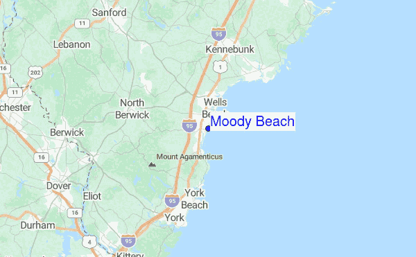Moody Beach Surf Forecast And Reports Maine Usa Moody Beach Regional Map Local