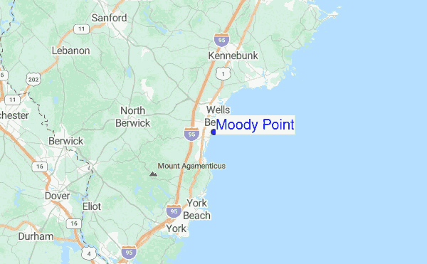 Moody Point Location Map