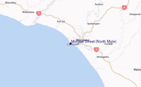 Morgan Street (North Mole) Location Map