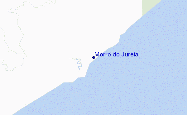 Morro do Jureia location map