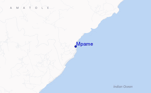 Mpame location map