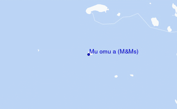 Mu omu a (M&Ms) location map