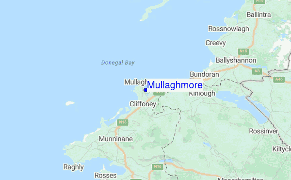 Mullaghmore Location Map