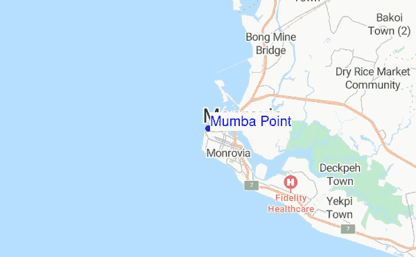 Mumba Point location map