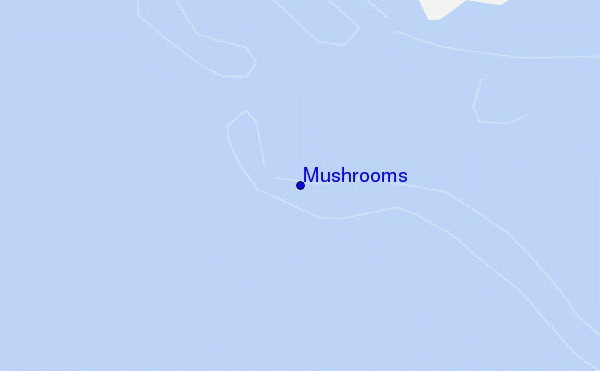 Mushrooms location map