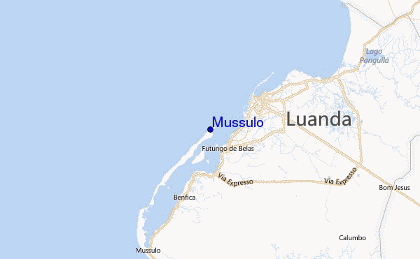Mussulo Location Map