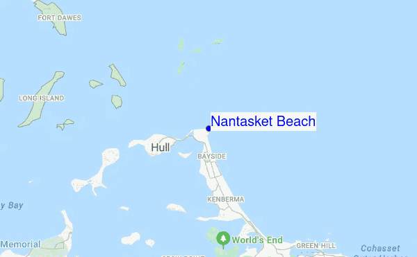 Nantasket Beach location map