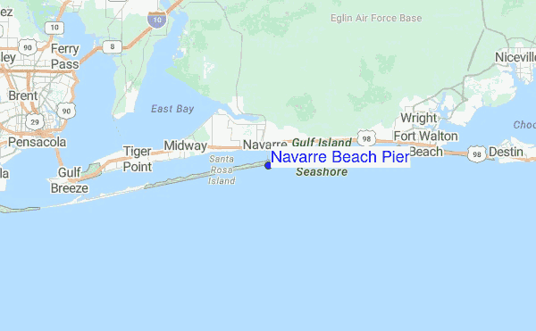 Navarre Beach Pier Surf Forecast and Surf Reports (Florida - Gulf, USA)