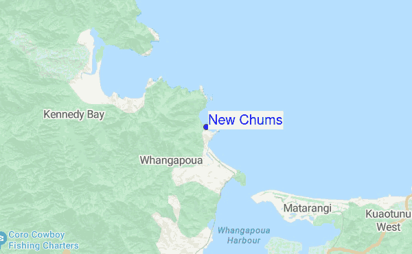 New Chums location map