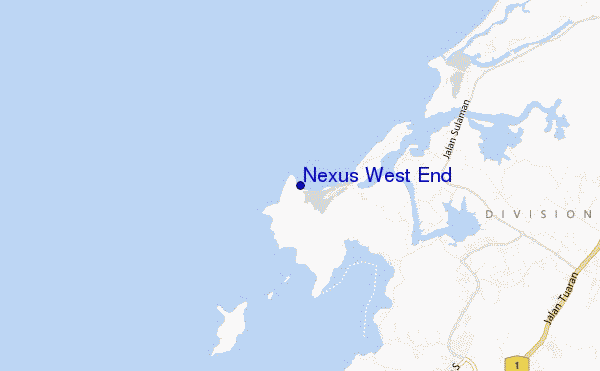 Nexus West End location map