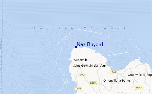 Nez Bayard location map