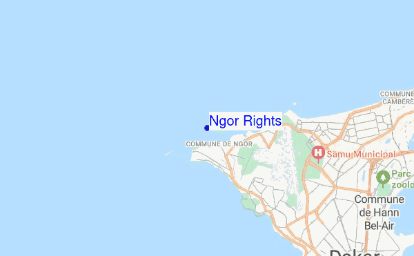 Ngor Rights location map