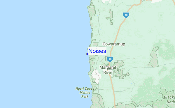Noises Location Map