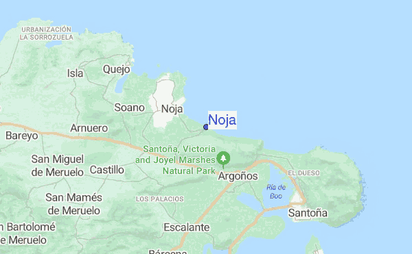 Noja location map