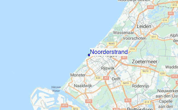 Noorderstrand Location Map