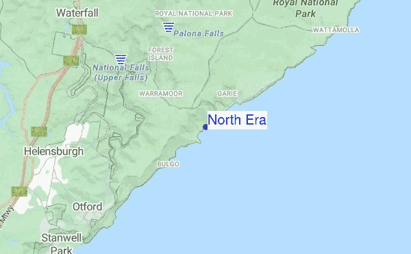 North Era location map