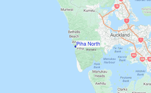 Piha North Surf Forecast And Surf Reports Auckland New Zealand