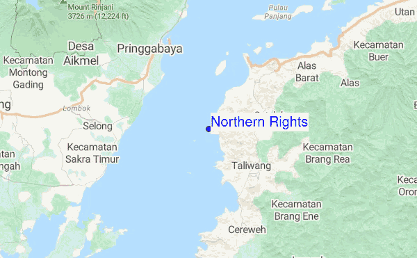 Northern Rights Surf Forecast and Surf Reports (Sumbawa, Indonesia)