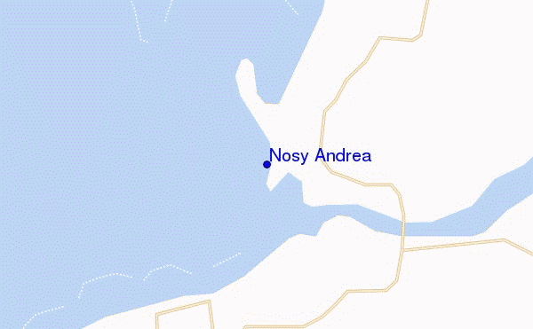 Nosy Andrea location map