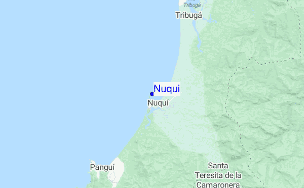 Nuqui location map