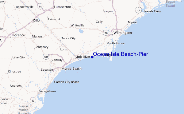 Ocean Isle Beach Pier Surf Forecast And Surf Reports Carolina