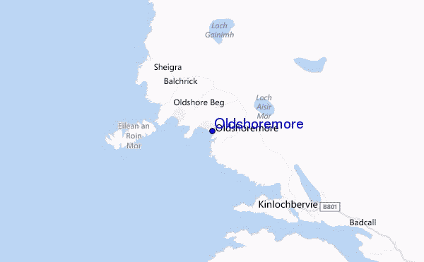 Oldshoremore location map