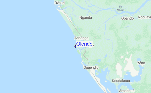 Olende Location Map