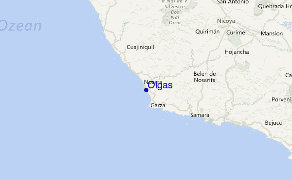 Olgas Location Map