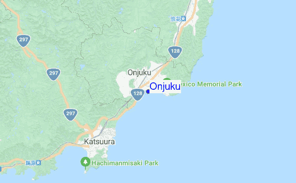 Onjuku location map