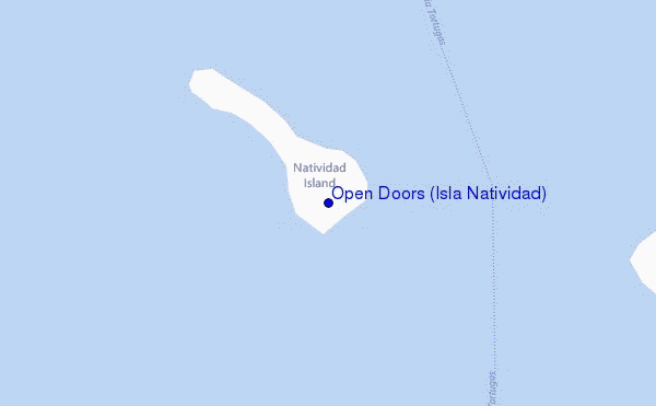 Open Doors (Isla Natividad) location map