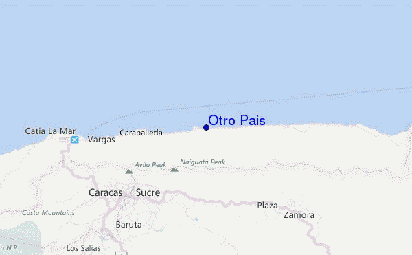 Otro Pais Location Map