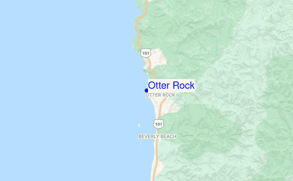 Otter Rock location map