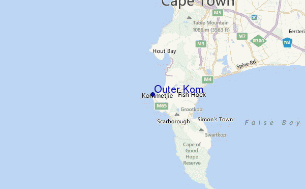 Outer Kom Location Map