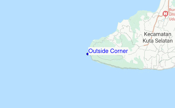 Outside Corner location map