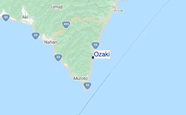 Ozaki Location Map